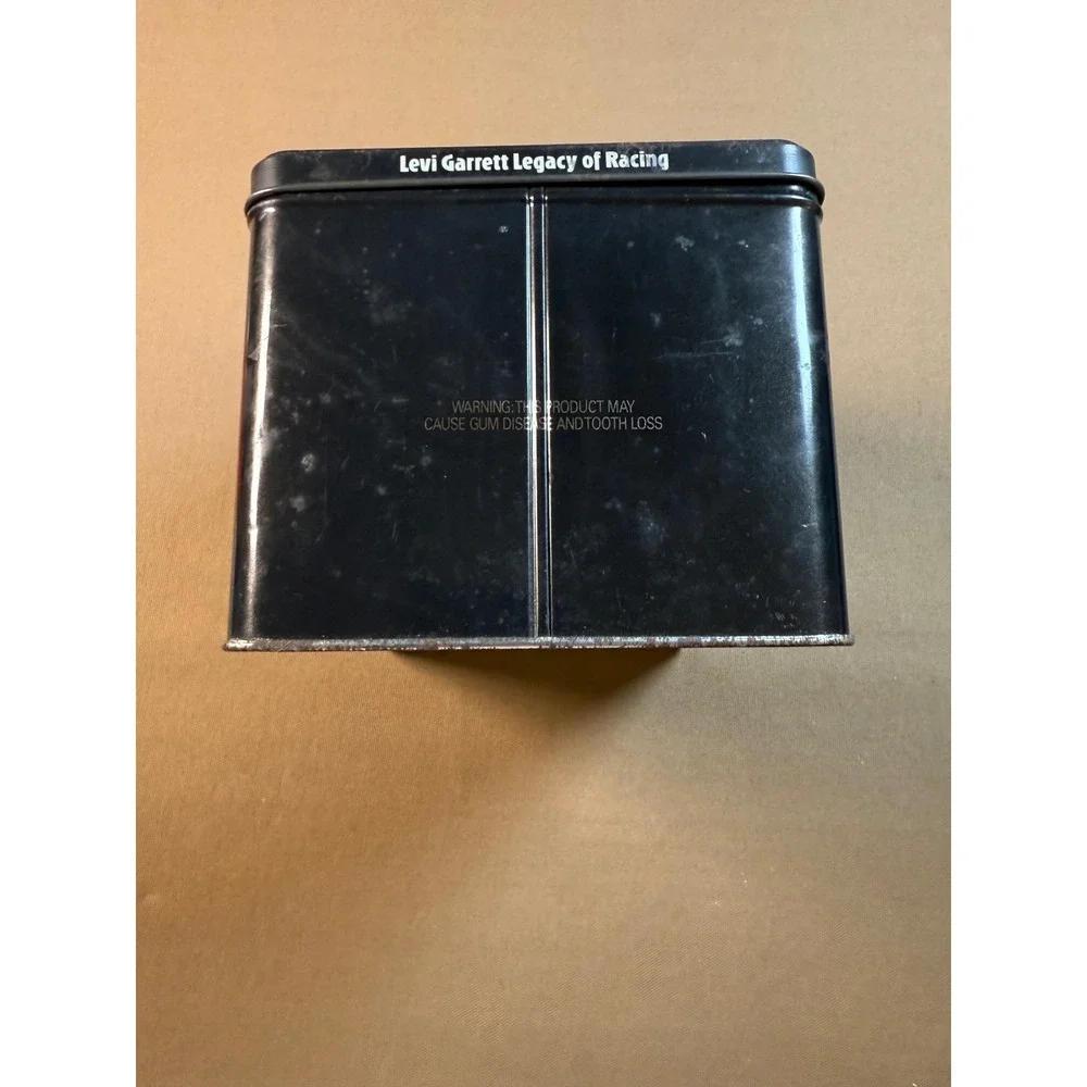 Levi Garrett Chewing Tobacco 25th Anniversary Legacy of Racing Tin Container